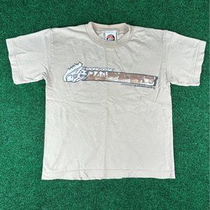 Mongoose Concrete Jungle Skateboarding Tan‎ Tee T-Shirt Boys Size Medium